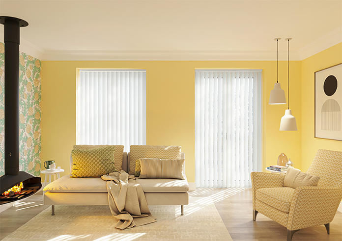 Taffeta, Pure - Vertical Blind - Image 8